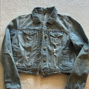American Eagle Outfitters Blue Jean Jacket